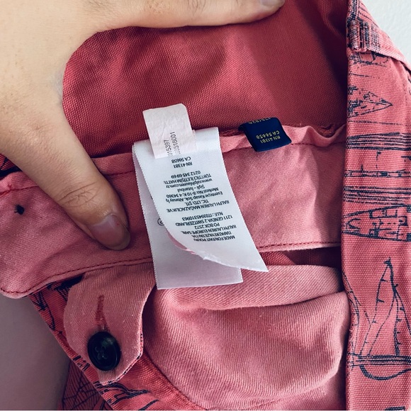 Polo Ralph Lauren Men's Pink & Blue Boat Print Classic Fit 9 Shorts Size 32 - Picture 9 of 12